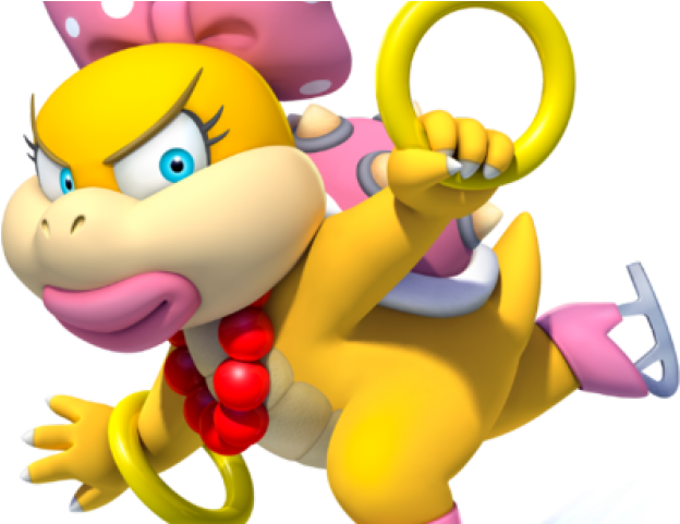 Super Mario Clipart Mario Game - Wendy Koopa Png (640x480)