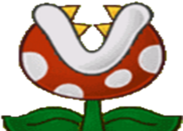 Super Mario Clipart Piranha Plant - Video Game (640x480)