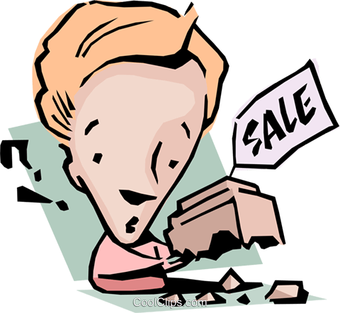 Inspecting The Merchandise Royalty Free Vector Clip - Inspecting The Merchandise Royalty Free Vector Clip (480x442)