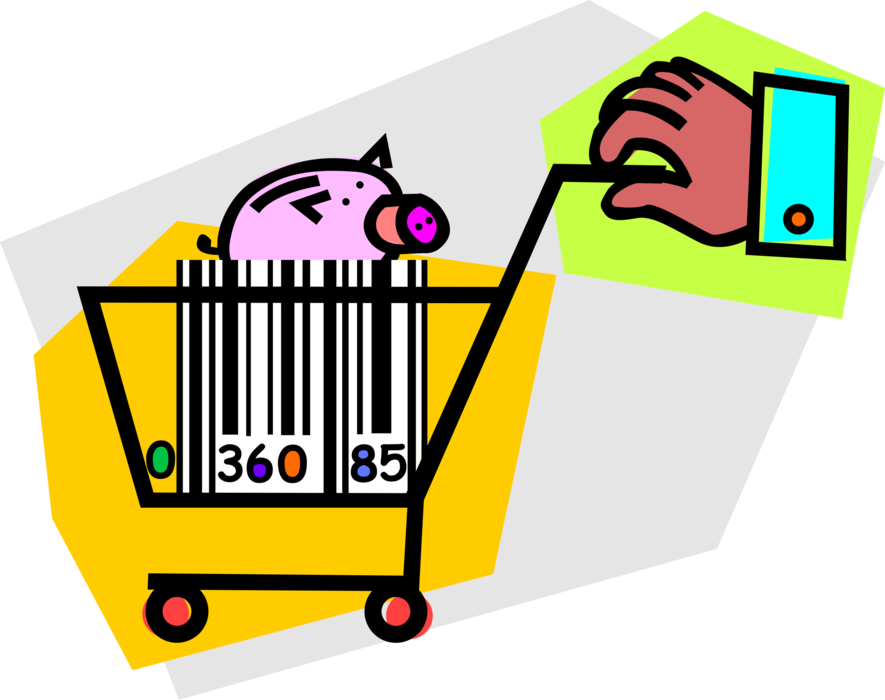 Merchandise Royalty Free Vector Clip Art Illustration - Internet (885x700)