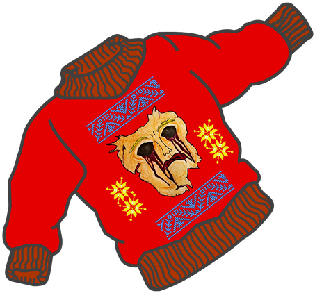 Ugly Sweater Png - Christmas Jumper (482x447)