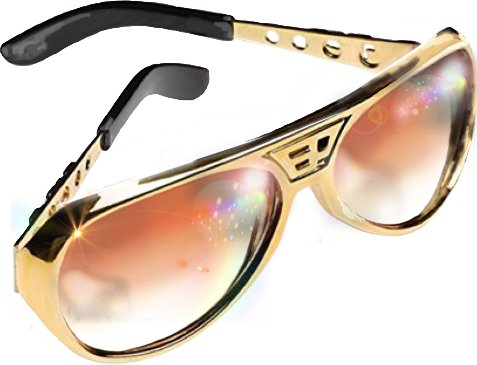 Elvis Sunglasses Glasses King Lord Jesus Roc - Sunglasses (1536x1175)