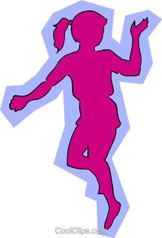 Kid Silhouettes Royalty Free Vector Clip Art Illustration - Portable Network Graphics (327x480)