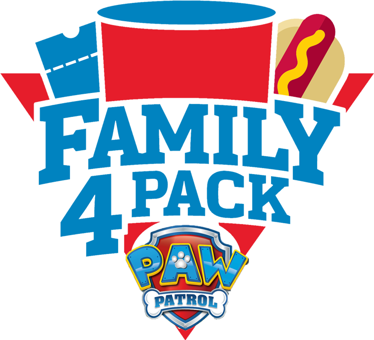 Paw Patrol Family Pack - Family Pack Logo (1920x1080)