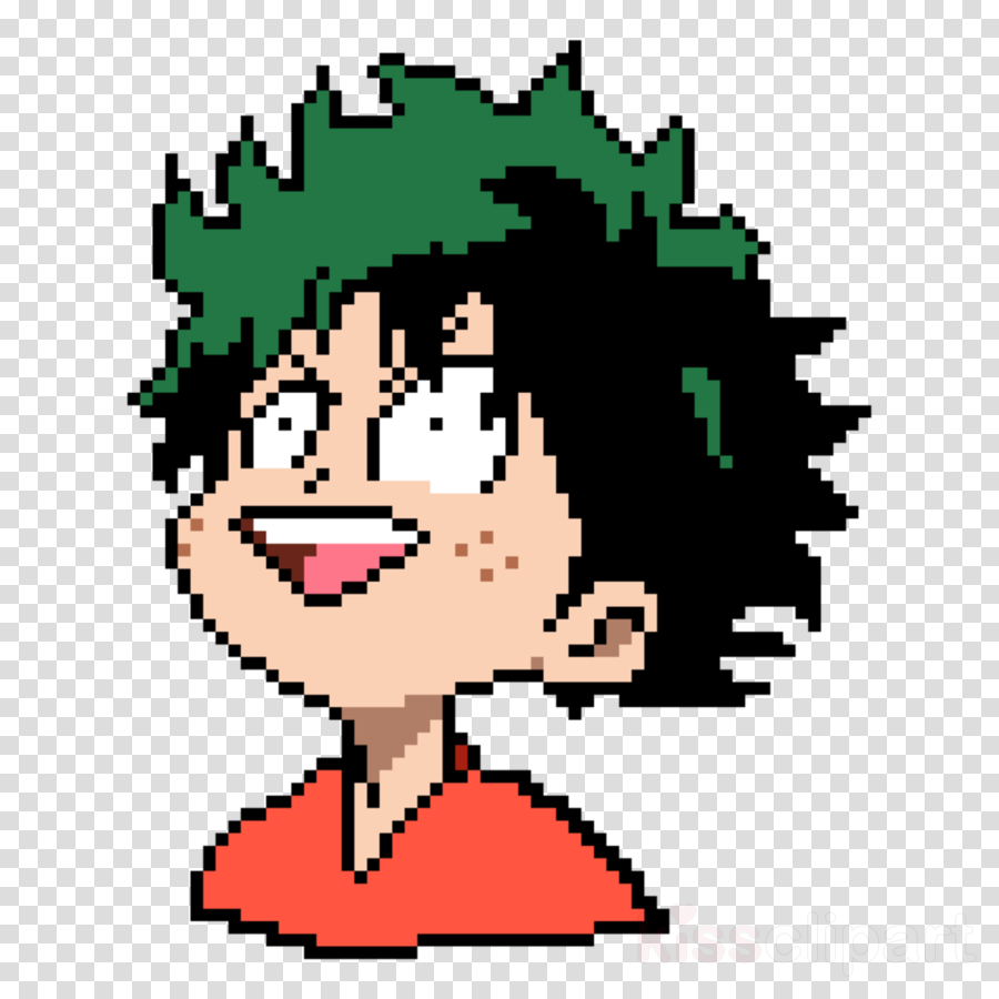 My Hero Academia Pixel Art Clipart Pixel Art My Hero - My Hero Academia Memes (900x900)