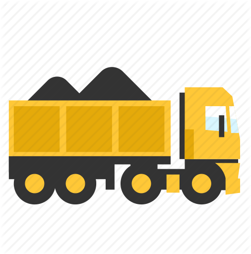 Transport By Peter Van Driel Contruction Dump - Sand Truck Icon (506x512)