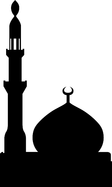 Tile Vector Mosque Jpg Free Download - Mosque Png (385x640)