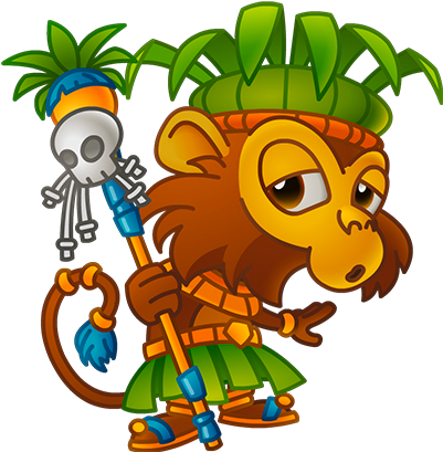 Mahjong Heroes Game Messages Sticker-4 - Cartoon (408x408)