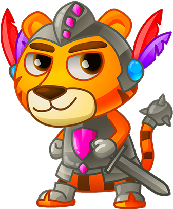 Mahjong Heroes Game Messages Sticker-3 - Cartoon (408x408)