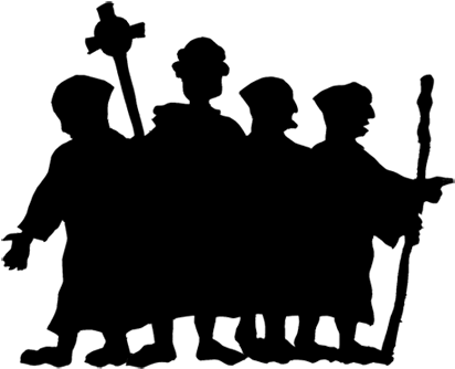 Long, Long Ago, In The Reign Of Edgar The Peaceable, - Abbot (450x372)