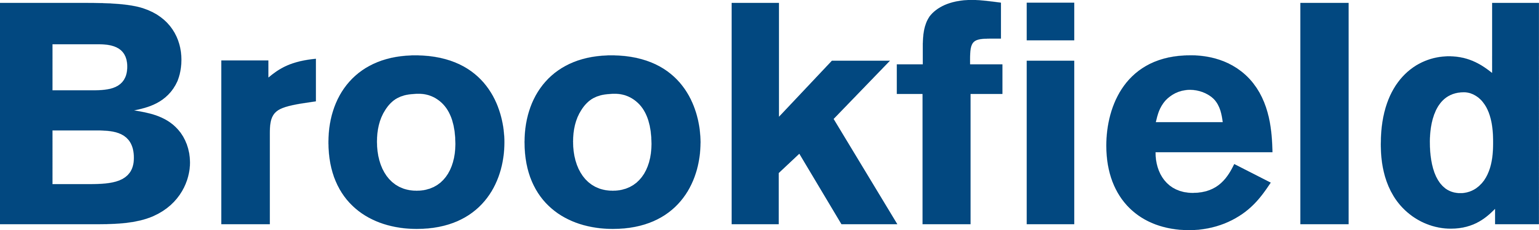 Brookfield Logos Download Fighting Irish Logo Clip - Brookfield Property Partners Logo (5000x748)