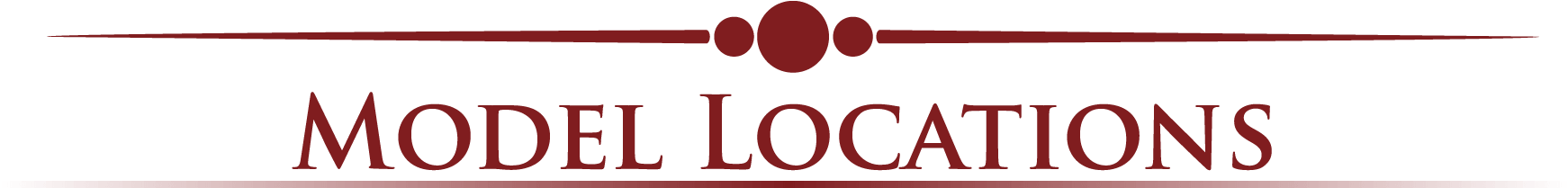 Hallmark Homes Model Home Locations - Medico Md (1797x243)