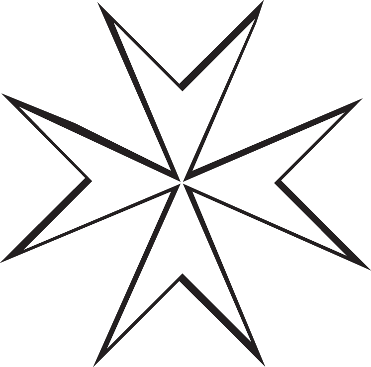 File Johanniterkorset Wikimedia Commons - Malta Cross Png (746x738)