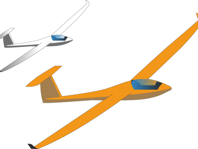 Aviation Clipart Glider Plane - Aviation Clipart Glider Plane (640x480)