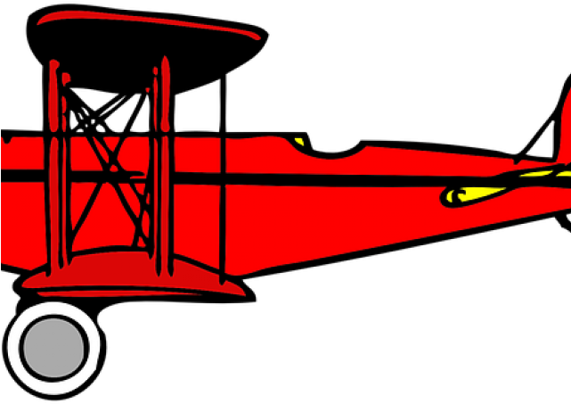 Aircraft Clipart Ww1 Plane - Biplane Clip Art (640x480)