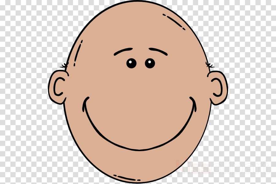 Bald Man Clipart (900x600)