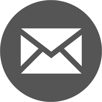 Contact Us - Black Email Icon Png (413x413)