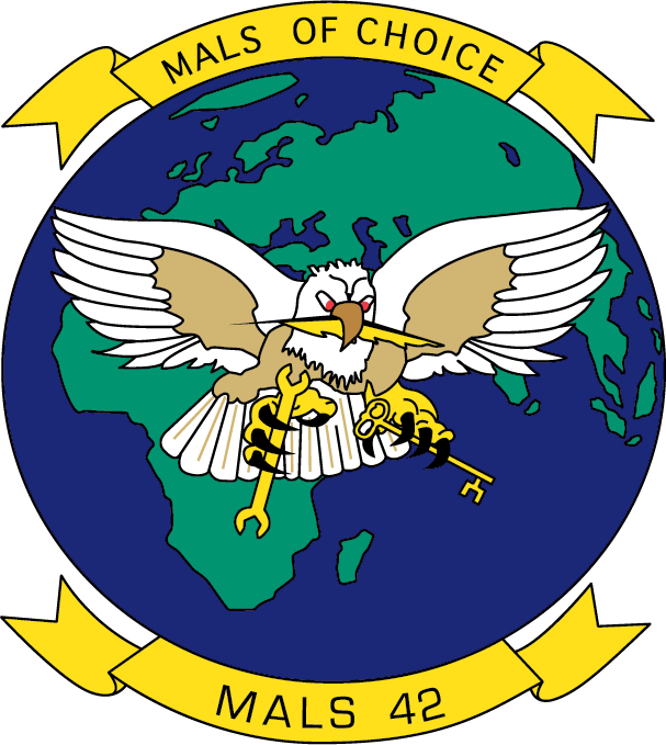 Mals-42 - Marine Aviation Logistics Squadron 42 (607x679)
