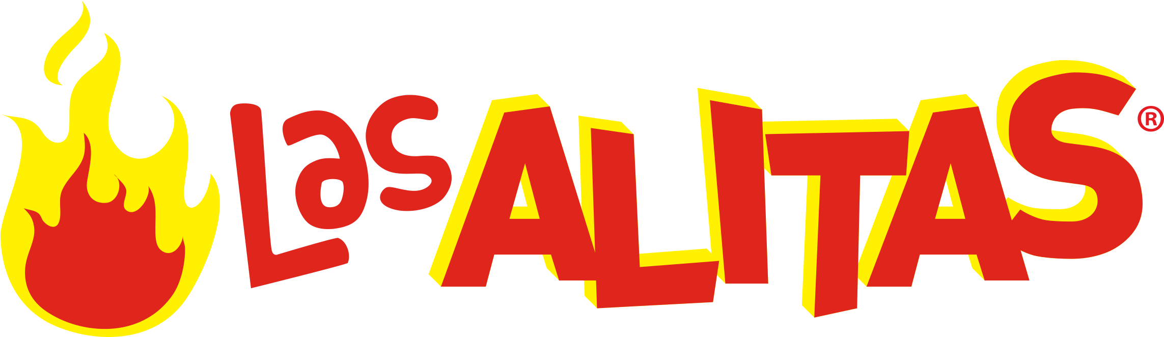 Las Alitas In Juárez - Las Alitas Logo Png (2362x709)