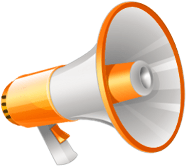 Megaphone Transparent Png Stickpng Yellow And White - Mega Phones (400x400)