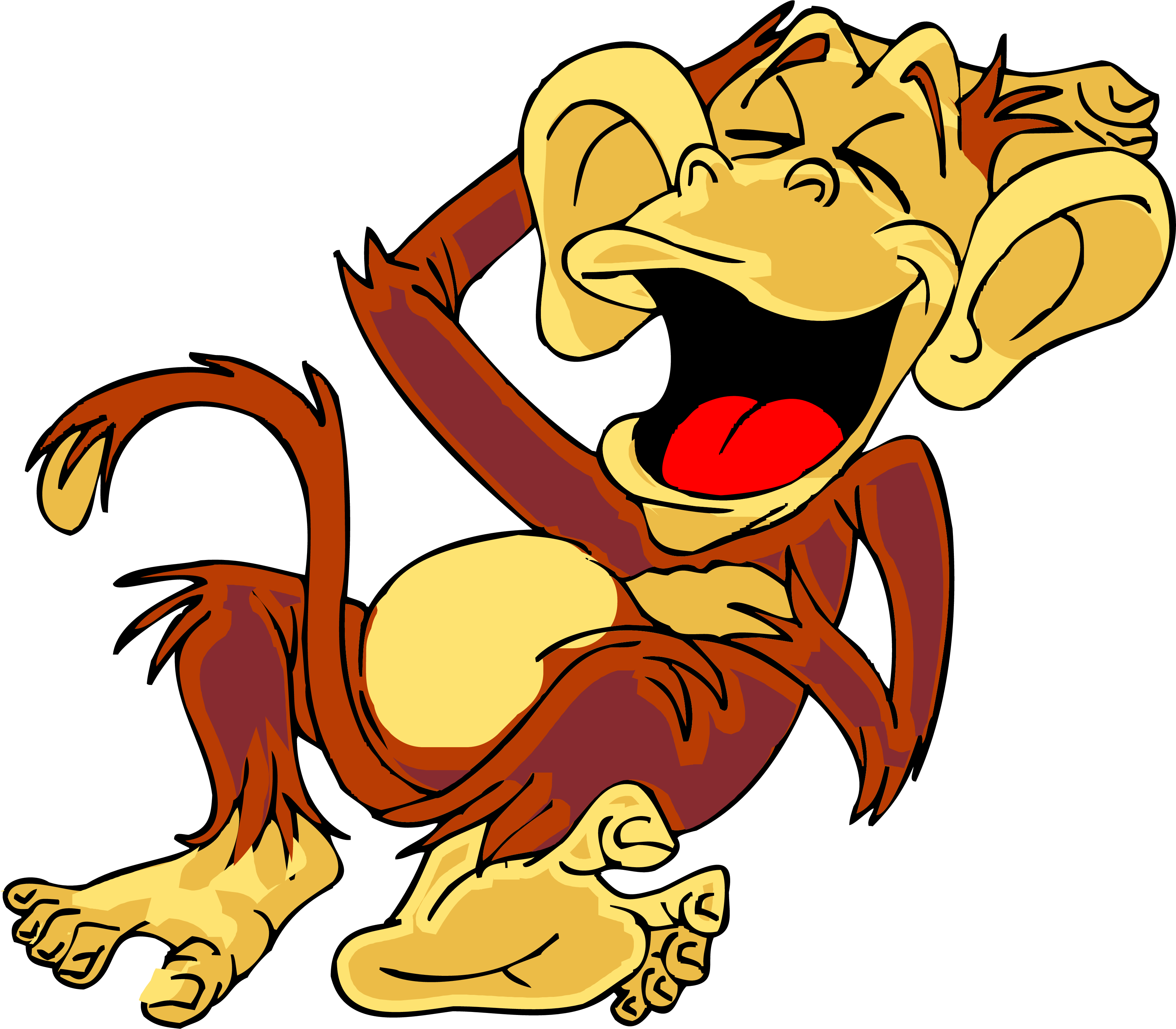 Come Hang With Us At Www - Life Is Like A Tree Full Of Monkeys (3519x3094)