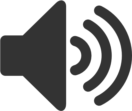 Your Mind To Focus On The Different Melodies, Instruments, - Volume Icon (512x512)