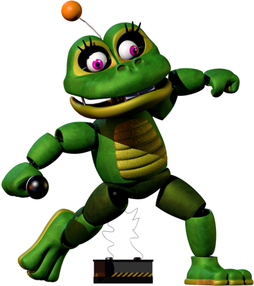 Happy Frog Png Fnaf (500x563)