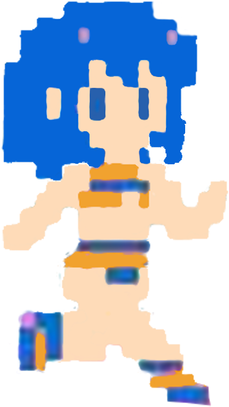 Lum's Sprite Readjusted/retouched From The Lum No Wedding - Lum's Sprite Readjusted/retouched From The Lum No Wedding (800x849)