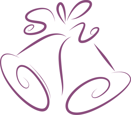 Paris Connection With - Wedding Bells Transparent Background (446x390)