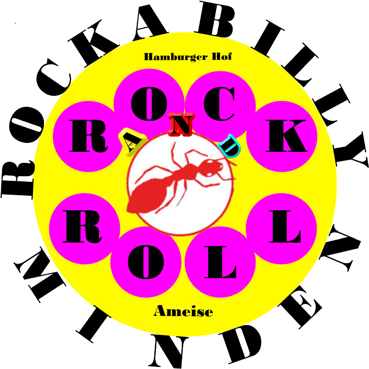 Rockabilly Logo - Circle (865x837)