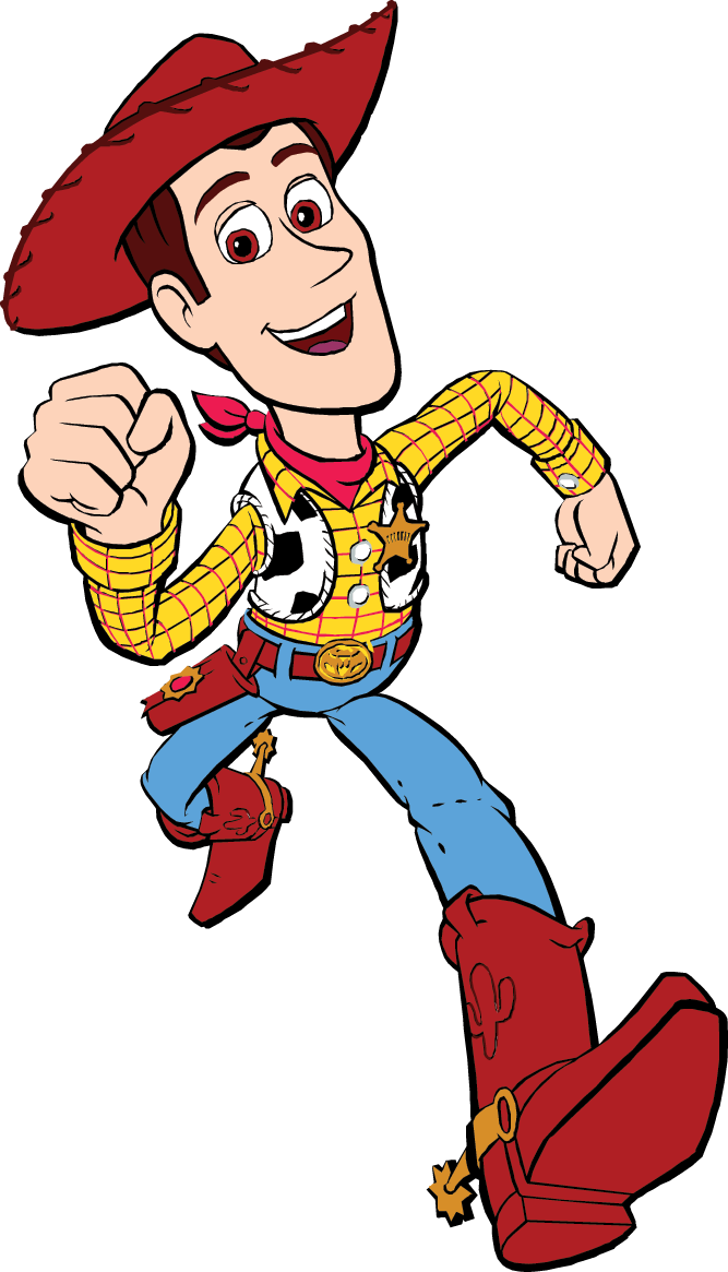 Toy Story Free Party Printables - Toy Story Woody Cartoon (667x1165)