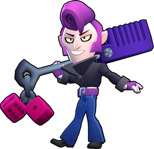 Rockabilly Mortis - Brawl Stars Mortis Skin (498x480)