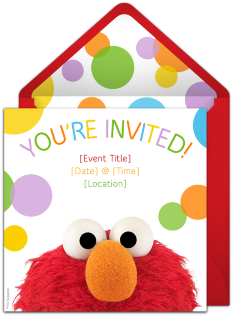 Free Elmo Invitations Adorable Elmo Online Invitations - Free Elmo Invitations Adorable Elmo Online Invitations (650x650)