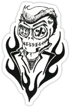 Rockabilly Voodoo By Mehdals - Rockabilly Voodoo (375x360)