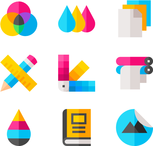 Printing Vector 50% - Printing (600x564)