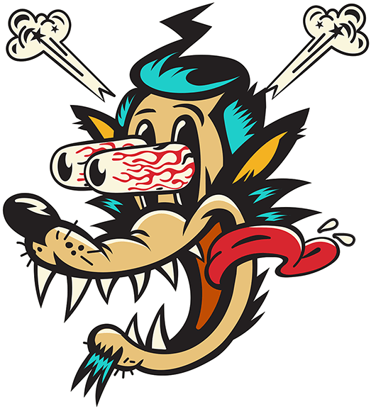 Hell On Wheels 10 Year Anniversary - Illustration (576x576)