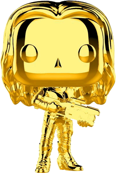 Marvel Studios 10th Anniversary - Gamora Chrome Funko (600x600)