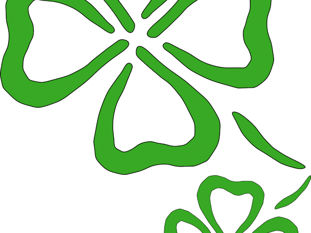 Shamrock Clipart Transparent Background - Shamrock Clipart Transparent Background (640x480)