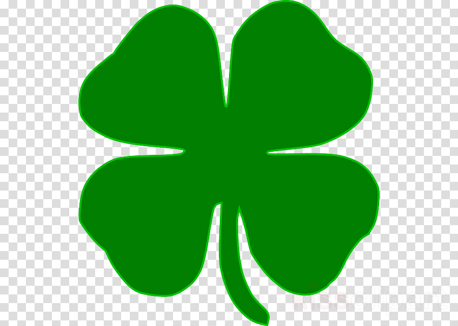 Blue Shamrock Clipart Shamrock Four-leaf Clover Clip - Siluetas De Angry Birds (900x640)