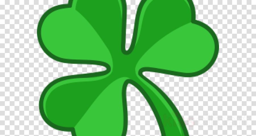 Clip Art Shamrock Clipart Shamrock Saint Patrick's - Black Brush Strokes Png (900x480)