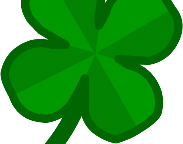 Shamrock Clipart Transparent Background - Good Luck Emoji Png (640x480)