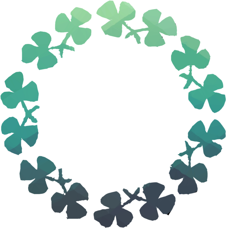 St Patricks Day Monogram Frames Clipart Saint Patrick's - Onopordum Acanthium (900x900)
