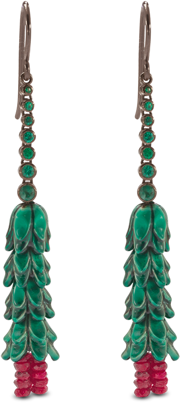 Chlorophyll Aloe Vera Earrings - Chlorophyll Aloe Vera Earrings (940x940)