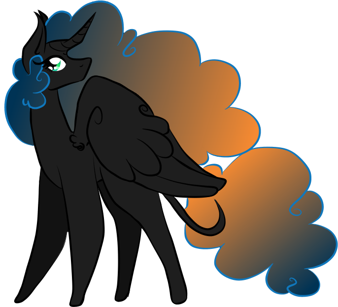First Look At Alternate Celestia, Queen Selene - Cartoon (700x650)