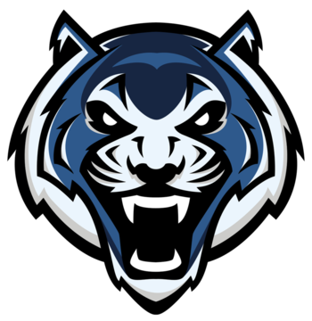Blue Tigers Lincoln - Lincoln Blue Tigers (350x360)