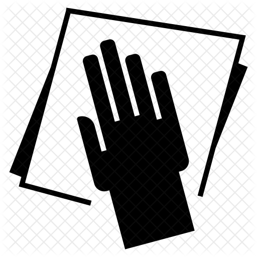 Vector Black And White Spray Clipart Washcloth - Cleaning (512x512)