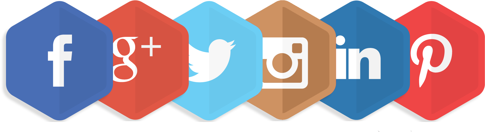 Free Social Media Evaluation - Social Media Bar Transparent (2054x600)