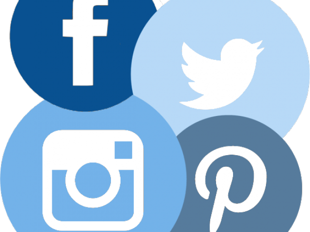 Social Media Icons Clipart Social Content - Social Media Icons Clipart Social Content (640x480)