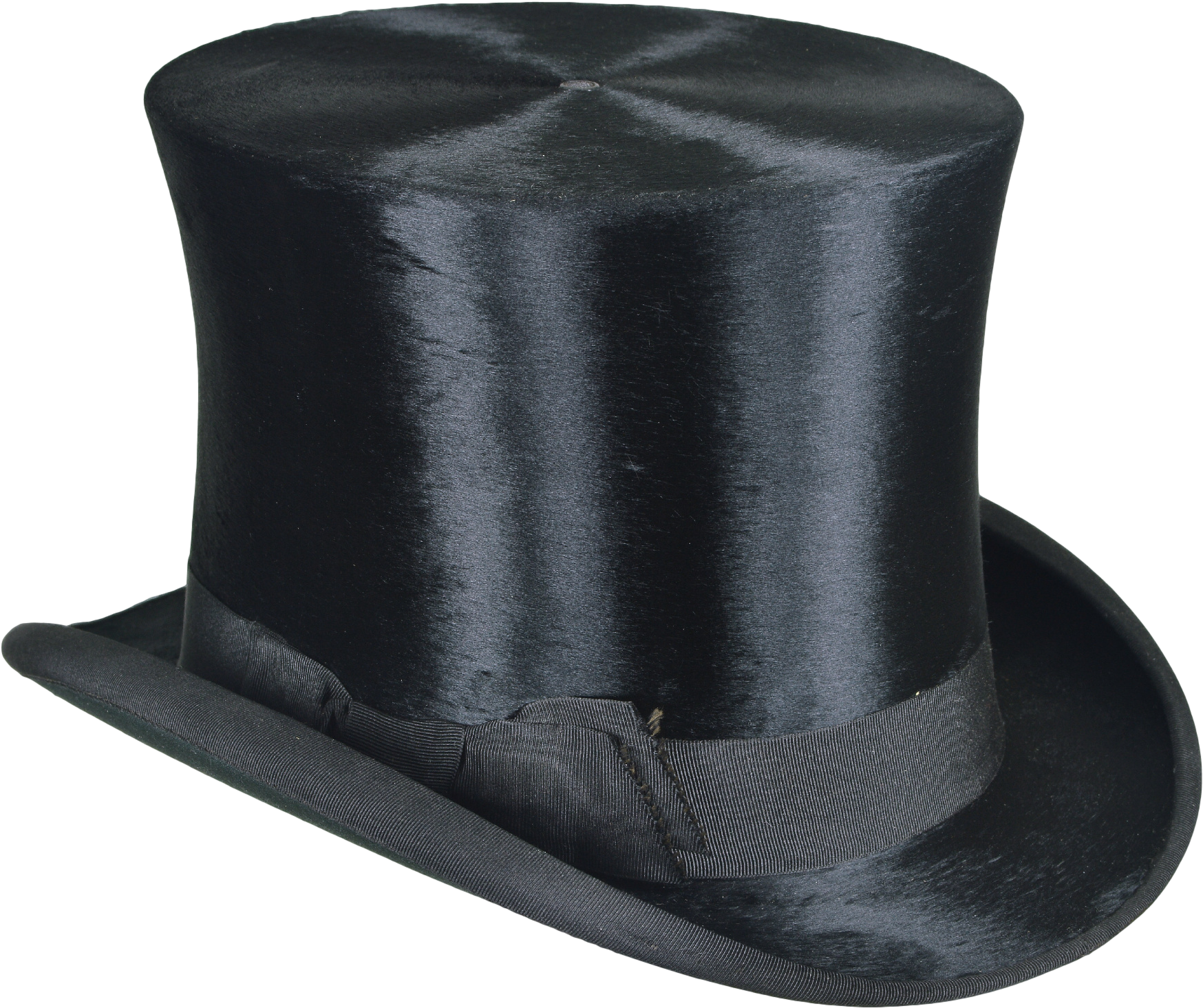 Clip Art Antique Hawes Beaver Top Hat - Antique Top Hat (1747x1747)