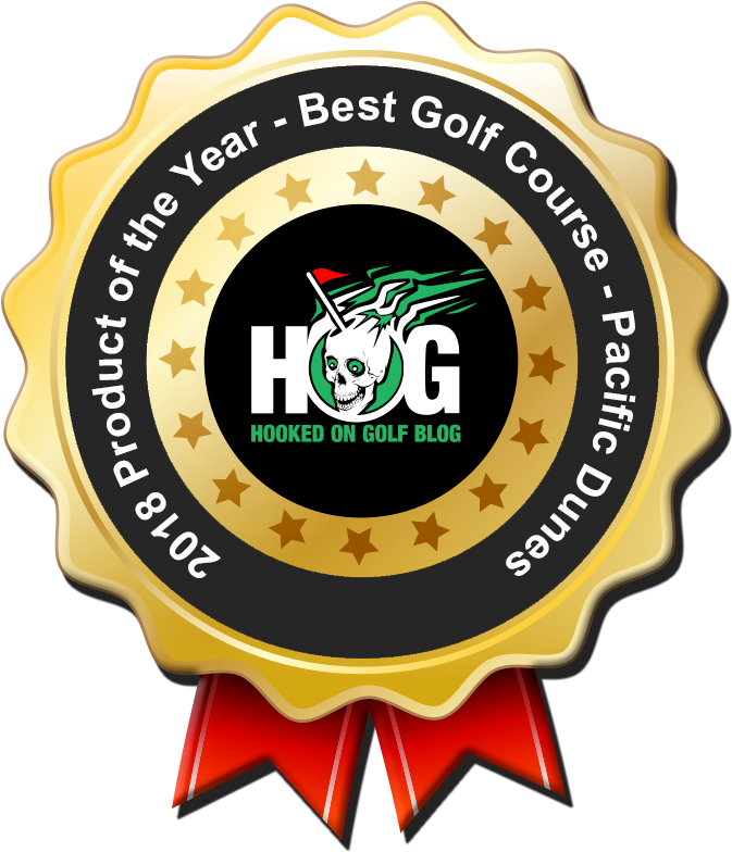 Hats Off To Pacific Dunes, A Tom Doak Design Located - American Flag Clip Art (800x800)